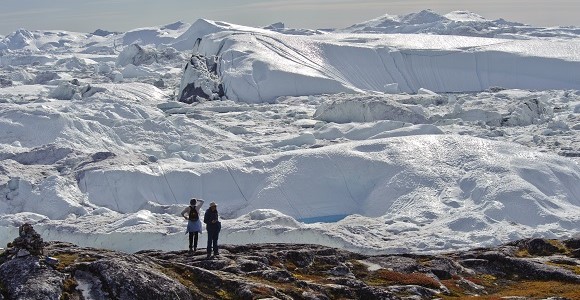 世界遺産の氷河・グリーンランド