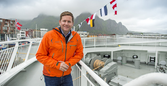Daniel Skjeldam,CEO of Hurtigruten